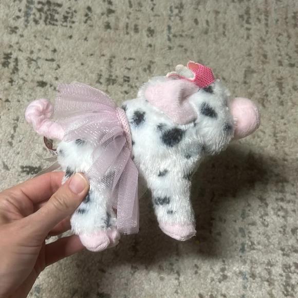 Douglas Cuddle Toys Loretta Balleria Pig Spotted Piglet Tutu Lovey Plush - Picture 5 of 7